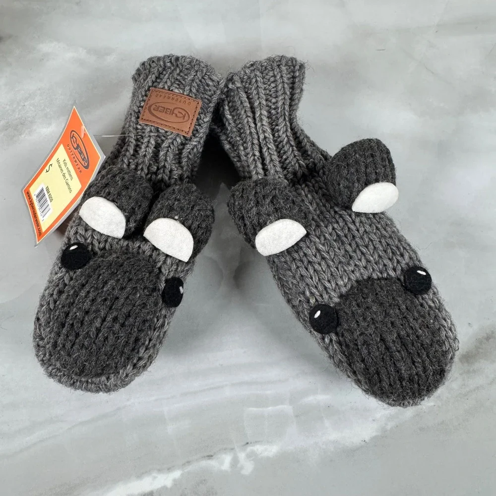 Kyber Outerwear‎ Kid's Koala Bear Mittens Wool Fleece Lined Funky Zoo Collection